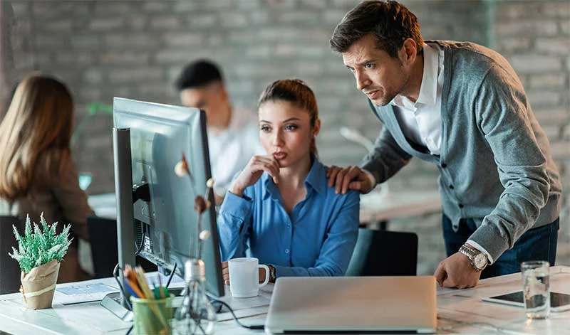 IT team collaborating on digital strategy