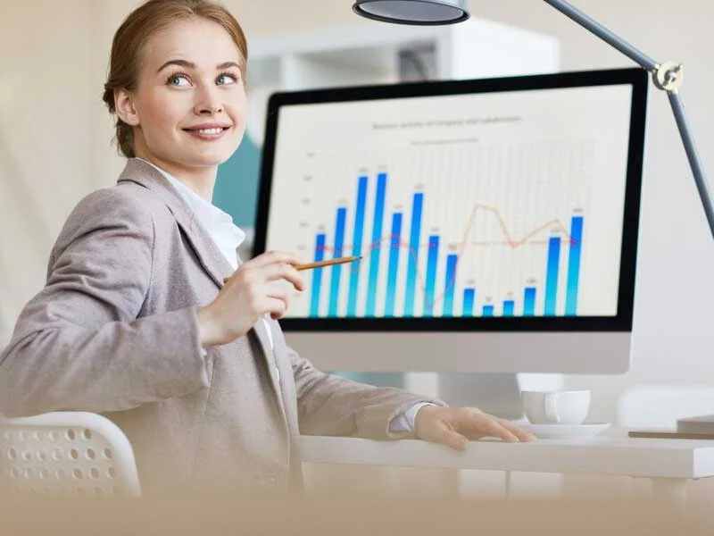 Financial analytics and reporting presentation